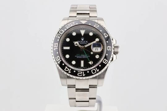  Rolex GMT-Master II Black - 40MM Box+Papers 116710LN 2008 