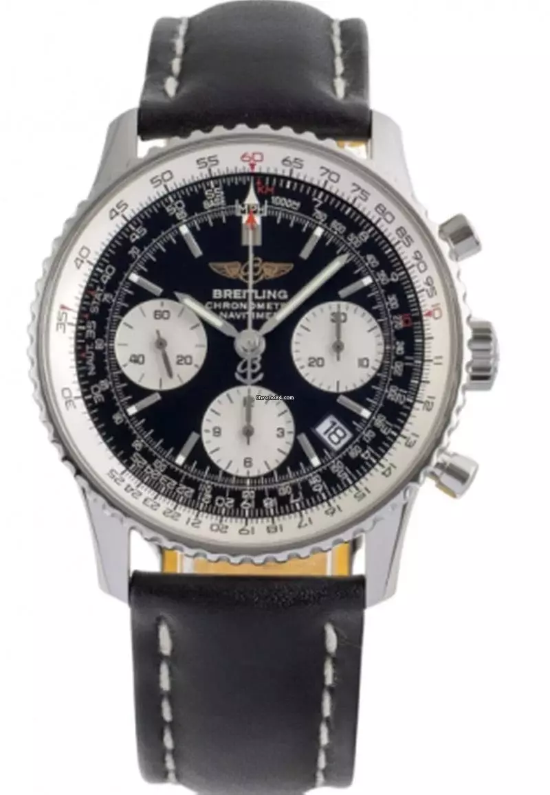  Breitling Navitimer 43mm Chronograph - With Papers - 24 Months Warranty A23322 2008 