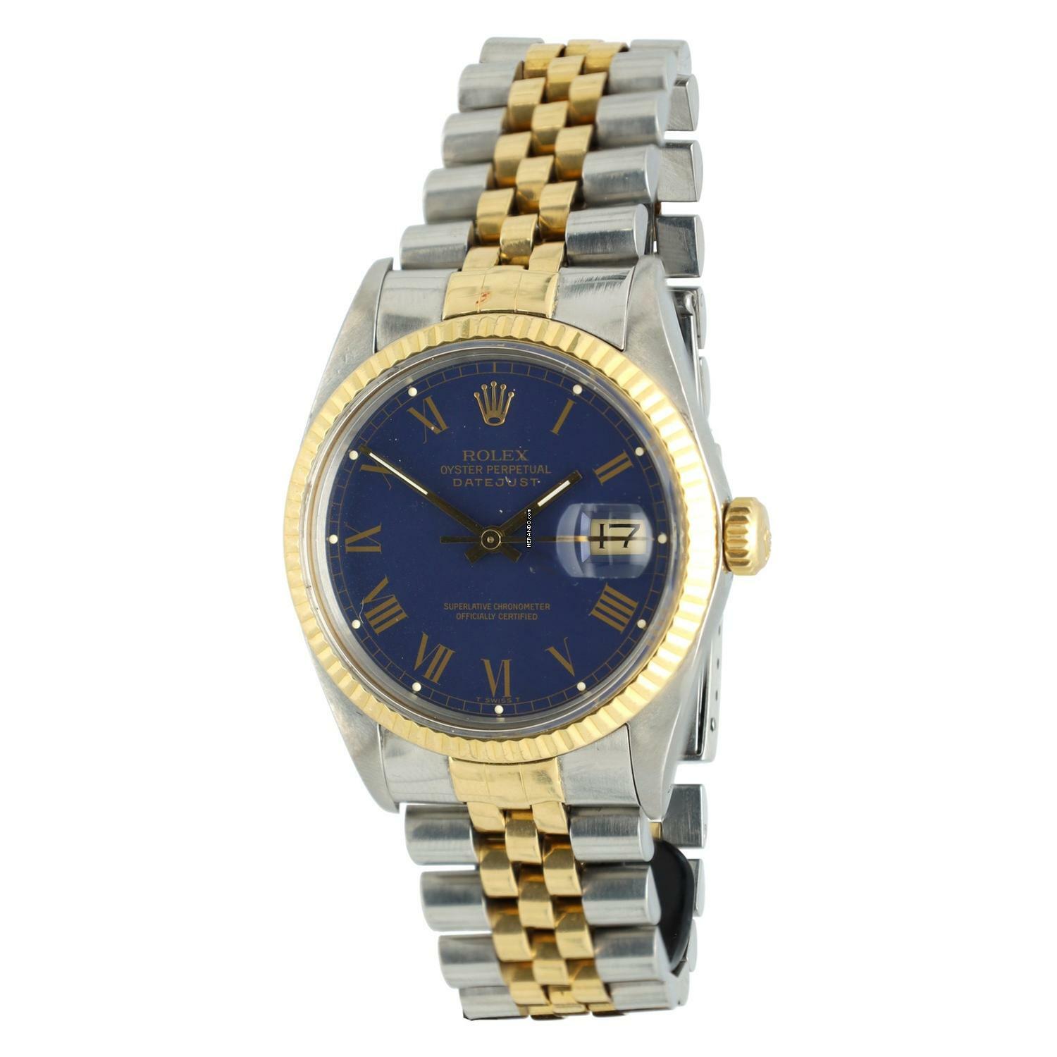 Rolex Datejust 36 Purple Buckley Dial Ref.16013 Jubilee