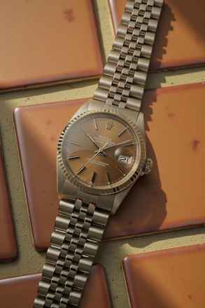  Rolex Datejust 36 Date just 16014 Taupe Dial 