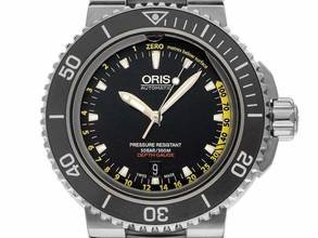 Thumbnail von Oris Aquis Depth Gauge Ref.01 733 7675 4154-Set MB 2013 Full Set wie Neu Vintage Aquis Depth Gauge