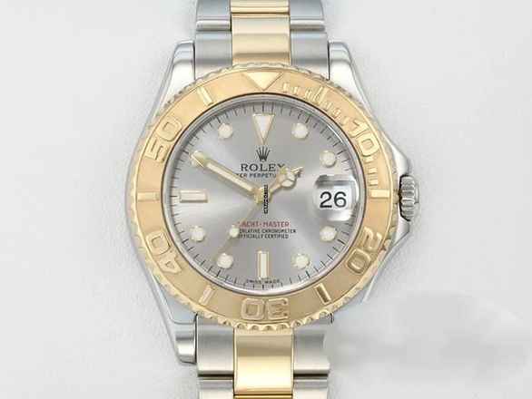  Rolex Yacht-Master Medium 35mm 168623 2003 Stahl Gelbgold 750 Automatik Stainless Steel 18kt Yellow Gold Lady Oyster-band Chronometer 