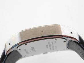 Thumbnail von Cartier Santos 100 XL 38 x 51 mm Tresoruhr mit original Krokoband und Faltschließe Wie Neu ! mit original Cartier Krokoband und Faltschließe