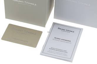 Thumbnail von Bruno Söhnle Pesaro Glashütte Pesaro I Stahl Quarz Herrenuhr Ref. 17-13073-841 B&P