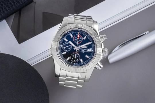  Breitling Avenger II Chronograph Stahl Automatik Ref. A1338111/BC32 B&P 2019 