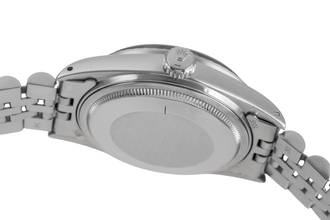 Thumbnail von Rolex Datejust 36 Black Dial Edelstahl Automatik Herrenuhr Ref. 16030 Vintage