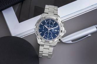 Thumbnail von TAG Heuer Aquaracer 300M Chronograph Stahl Automatik Herrenuhr Ref. CAP2112.BA0833