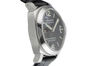 Thumbnail von Panerai Luminor Marina Automatic Edelstahl Herrenuhr Ref. PAM00048 B&P 2010