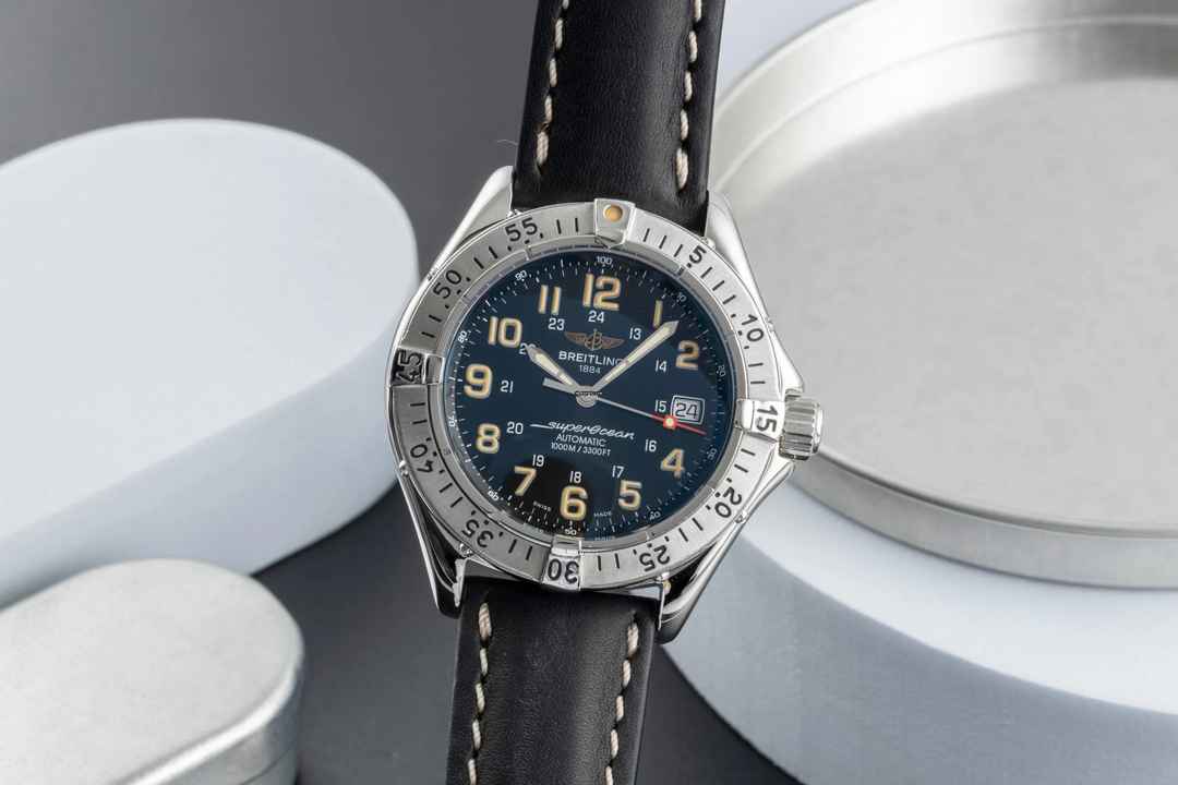  Breitling Superocean 1000M Edelstahl Automatik Herrenuhr Ref. A17040 