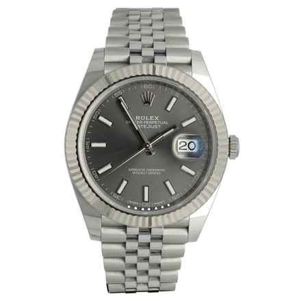  Rolex Datejust 41 Rhodium dial Ref. 126334 Full set 2017 