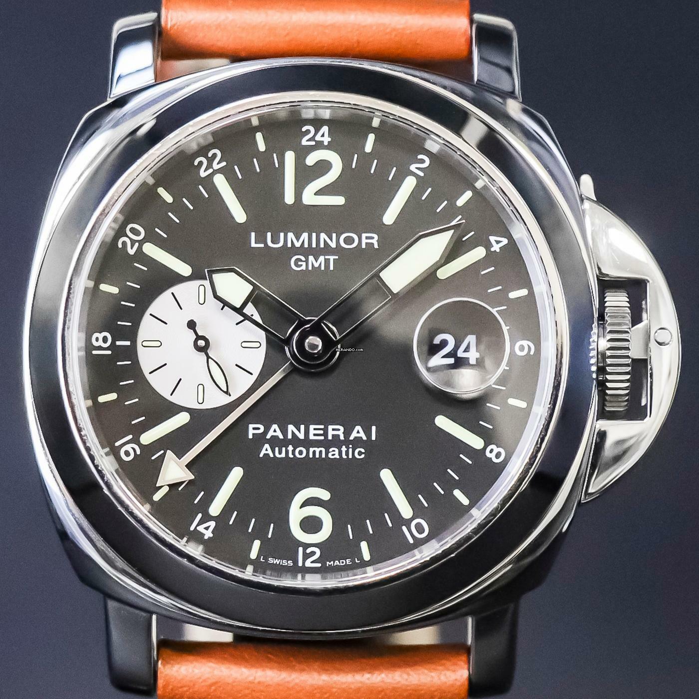  Panerai Luminor GMT Automatic Steel 