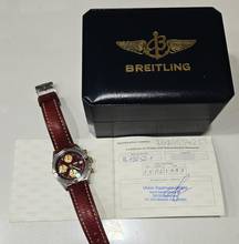 Thumbnail von Breitling Chronomat rare Red Dial B&P