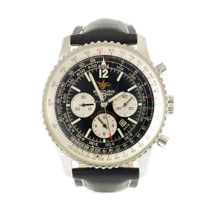  Breitling Navitimer Chronograph Edelstahl A41322 50th Anniversary Revision 