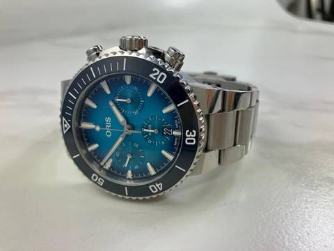  Oris Aquis Chronograph Full Set / 07-2025 