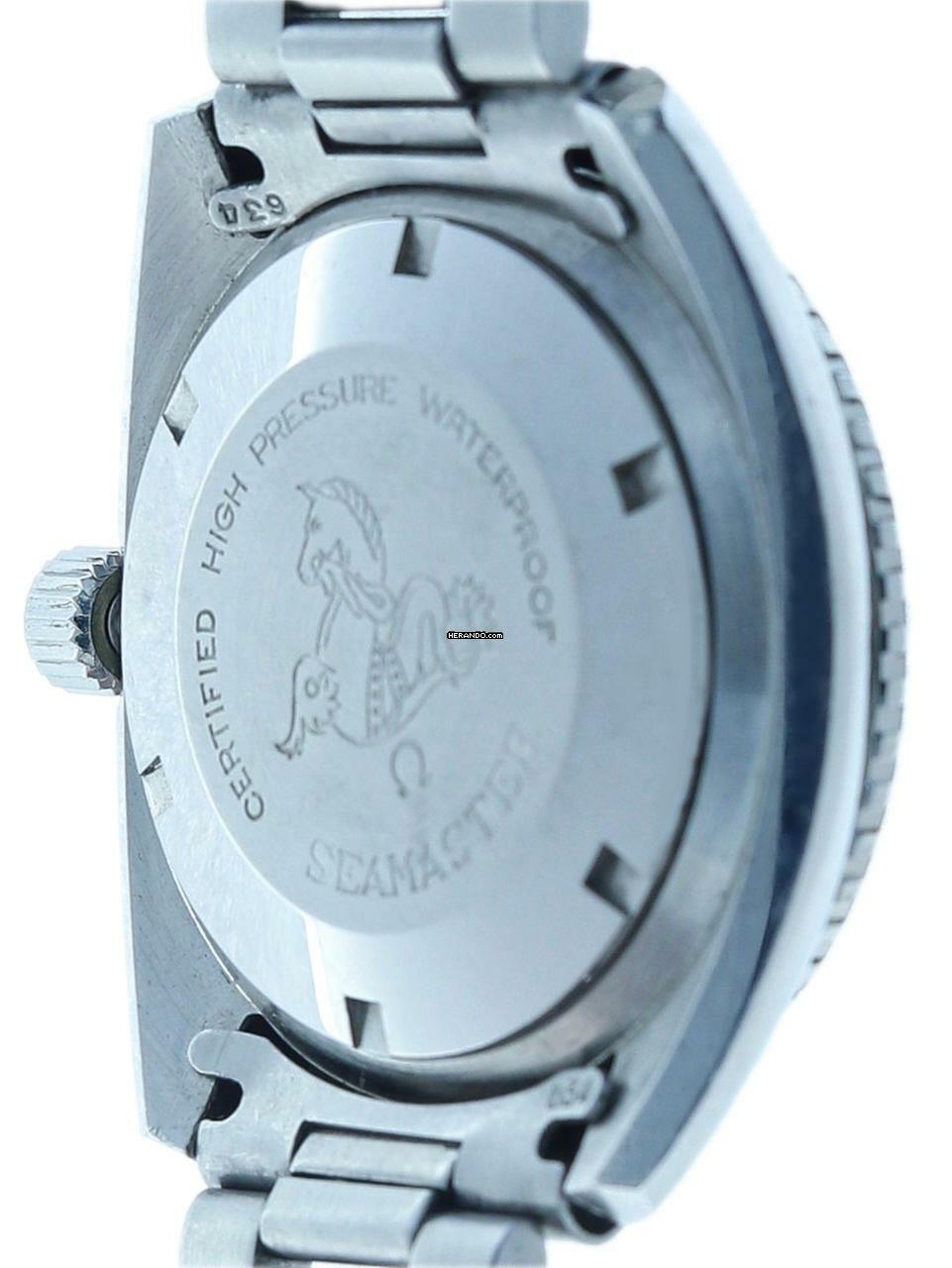 Omega Deep Blue Steel 166.073 1960s