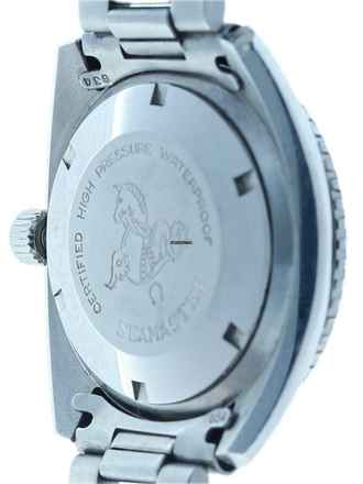  Omega Deep Blue Steel 166.073 1960s 