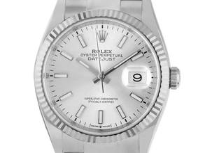 Thumbnail von Rolex Datejust 36 Ref.126234 2021 Full Set wie Neu Datejust Stahl 18kt Weißgold