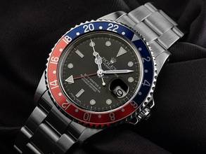 Thumbnail von Rolex GMT-Master II Pepsi Ref.16710 2002 Full Set sehr gut Vintage GMT Master II Pepsi