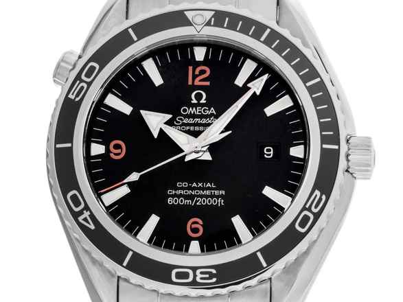  Omega Seamaster Planet Ocean Ref.2200.51.00 2009 Full Set sehr gut Vintage Seamaster Planet Ocean 