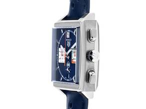 Thumbnail von TAG Heuer Monaco X Gulf Special Edition Ref.CBL2115.FC6494 2026 Full Set Ungetragen Monaco X Gulf Special Edition Faltschließe