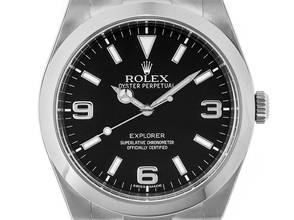 Thumbnail von Rolex Explorer I Ref.214270 2014 Full Set wie Neu Vintage Explorer I