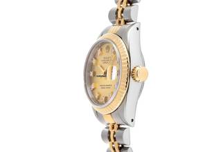 Thumbnail von Rolex Lady-Datejust Diamanten Ref.69173 1988 Full Set sehr gut Vintage Datejust Lady Diamanten open 6/9