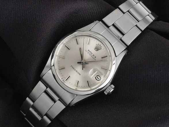  Rolex Oysterdate Precision Ref.6466 1973 Box&Beschreibung sehr gut Vintage Oysterdate Precision Medium open 6/9 