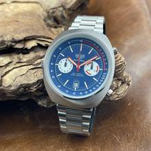 Thumbnail von Heuer Montreal Automatik Chronograph - Ref. 110.503 VINTAGE - UNPOLISHED - FOLDED HEUER BRACELET