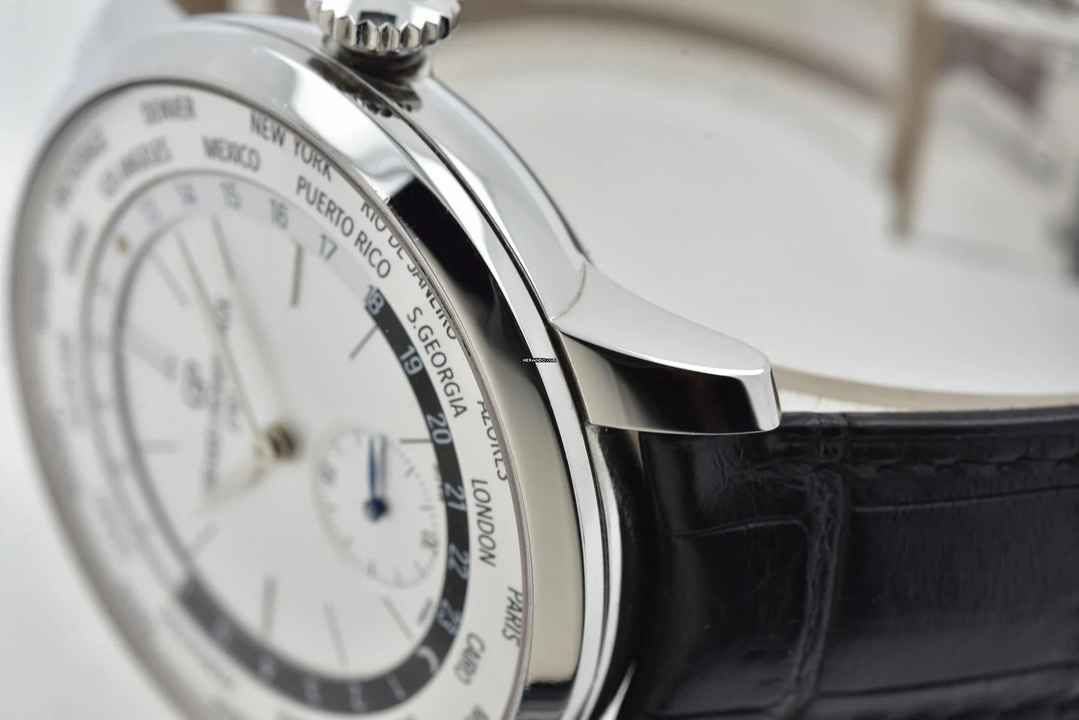  Girard Perregaux 1966 WW.TC World Time 49557-11-132-BB6C 