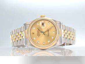 Thumbnail von Rolex Datejust 36 36mm 16233 1995 Stahl Gelbgold 750 Diamanten Automatik Stainless Steel 18kt Yellow Gold Jubilé-band Chronometer Oyster
