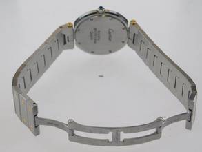 Thumbnail von Cartier Santos Ronde Vendome Stahl / 18 Kt Gelbgold im Best Zustand