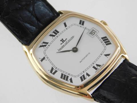  Jaeger-LeCoultre Hexagon Herrenuhr massiv 18 Kt Gebgold Rarität Automatik Kaliber 900 seltenes Modell TV Screen XL Hexagon 