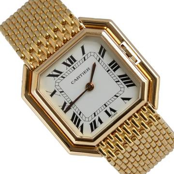  Cartier Ceinture Paris 17001 Jumbo 31MM yellow gold 18KT Automatic Full Set 