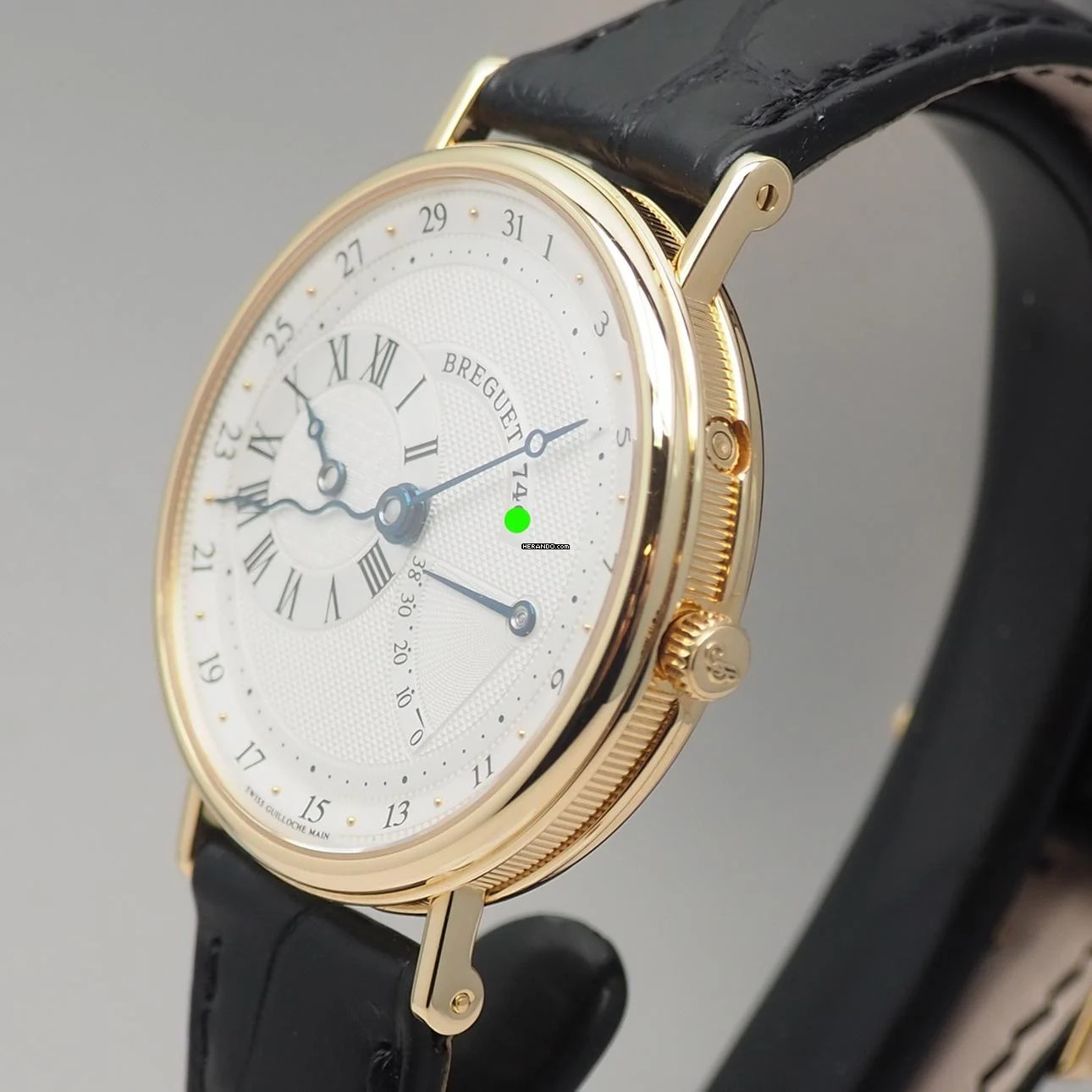  Breguet Classique Serpentine Classique Reserve De March Gold 18K750 B+P+Service Full Set 