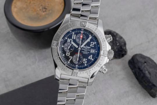  Breitling Avenger Skyland 45 Chronograph Automatik Ref. A13380 Papiere 2009 