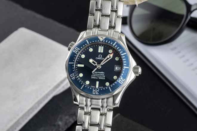  Omega Seamaster Diver 300 M Professional 300M Stahl Automatik Medium Size Ref. 2551.80.00 