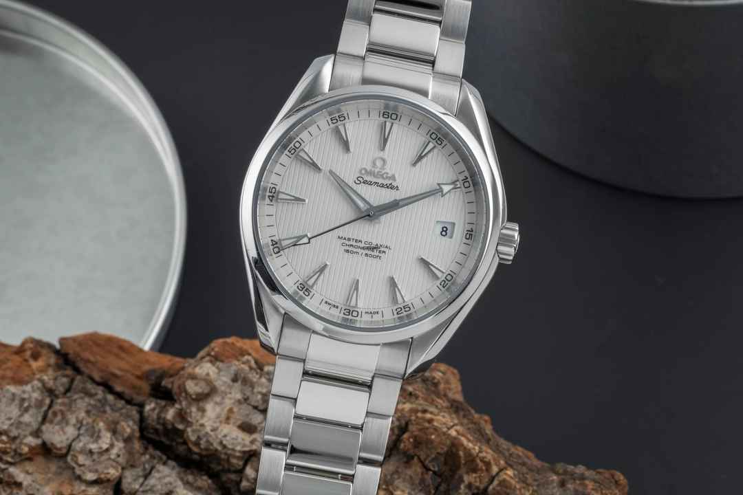  Omega Seamaster Aqua Terra 150M Co-Axial Stahl Ref. 231.10.42.21.02.003 B&P 