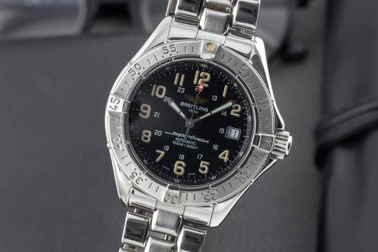  Breitling Superocean 1000M Edelstahl Automatik Herrenuhr Ref. A17040 
