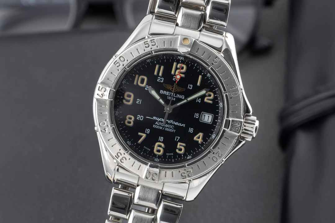  Breitling Superocean 1000M Edelstahl Automatik Herrenuhr Ref. A17040 