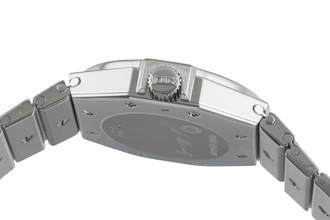 Thumbnail von Chopard St. Moritz Stahl Quarz White Dial Damenuhr Ref. 8319 Klassiker