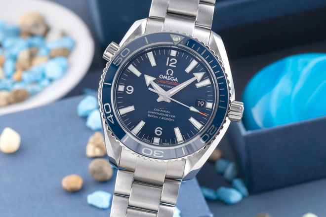  Omega Seamaster Planet Ocean Titan Automatik Herrenuhr Ref. 232.90.42.21.03.001 B&P 2016 