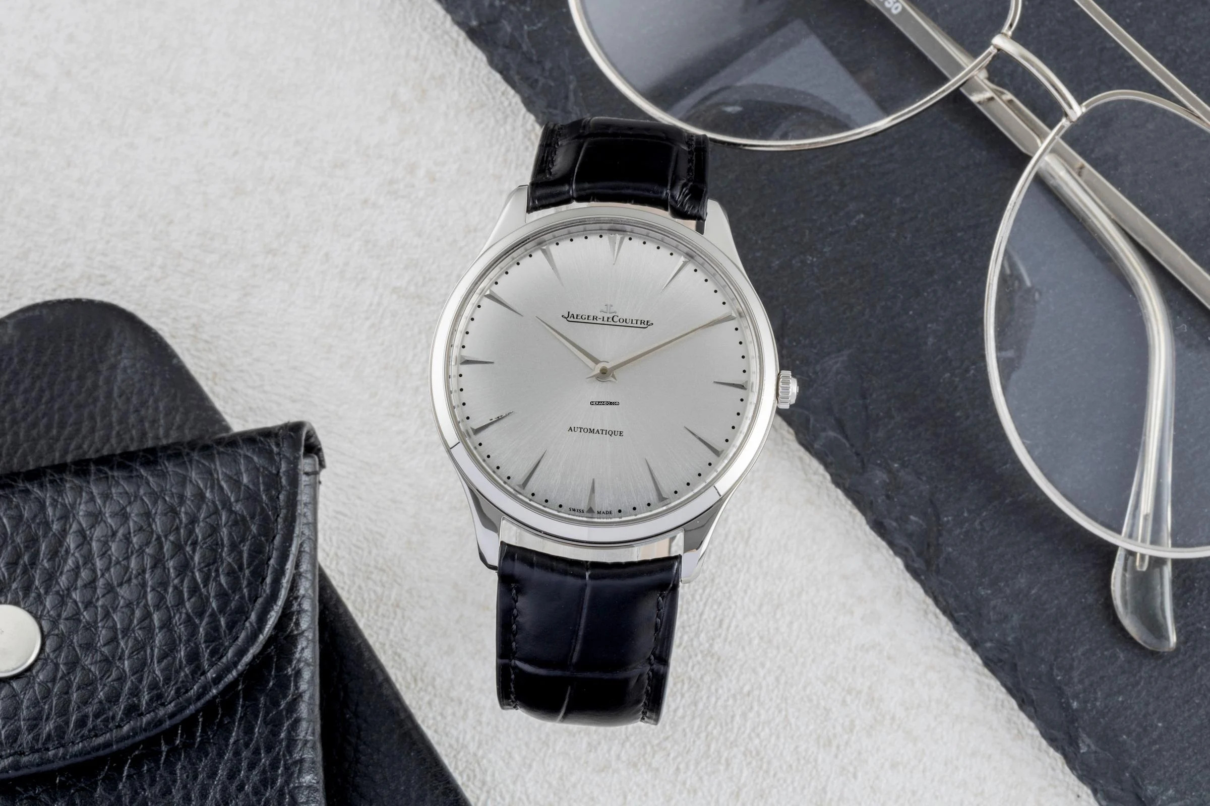  Jaeger-LeCoultre Master Control Ultra Thin Automatik Ref Q1338421 Papiere 2014 