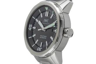 Thumbnail von IWC Aquatimer Automatic Black Dial Edelstahl Automatik Herrenuhr Ref. IW329002 B&P 2015