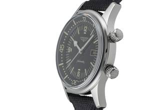 Thumbnail von Longines Legend Diver Stahl Automatik Herrenuhr Ref. L3.374.4.50.0 B&P NP 2550 