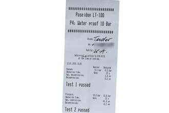 Thumbnail von Tudor Sport Chronograph Silver Dial Stahl Automatik Herrenuhr Ref. 20300 Papers