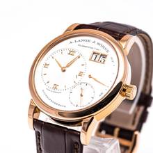 Thumbnail von A. Lange & Söhne Lange 1 Rosegold 38,5mm Silver – 101.032 – like NEW – 1998
