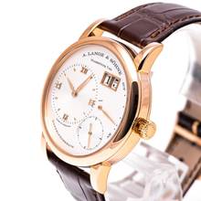Thumbnail von A. Lange & Söhne Lange 1 Rosegold 38,5mm Silver – 101.032 – like NEW – 1998
