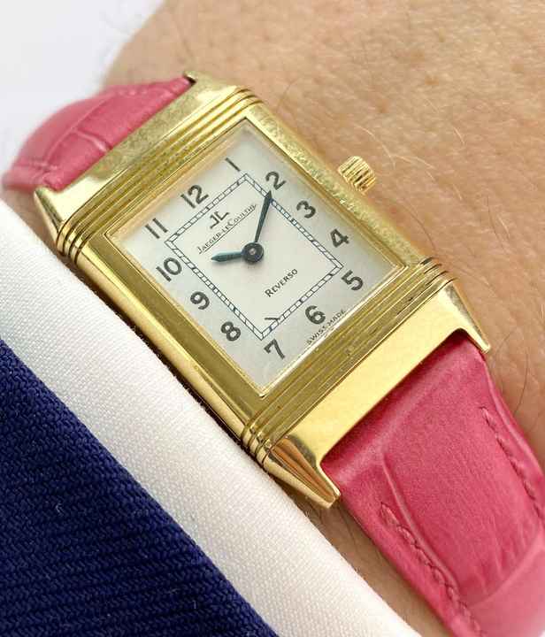  Jaeger-LeCoultre Reverso Lady Serviced Reverso Solid Gold Lady Damen ref 206186 260186 