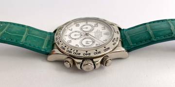 Thumbnail von Rolex Daytona Original Daytona Weissgold Solid White Gold 16519 Chronograph 16519