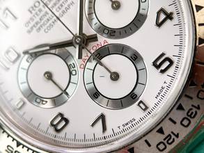 Thumbnail von Rolex Daytona Original Daytona Weissgold Solid White Gold 16519 Chronograph 16519